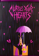 LOUNGEFLY Disney Villains Curse Your Hearts Mini Backpack