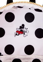 LOUNGEFLY Disney Minnie Mouse Rocks the Dots Classic Mini Backpack