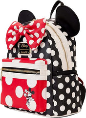 LOUNGEFLY Disney Minnie Mouse Rocks the Dots Classic Mini Backpack