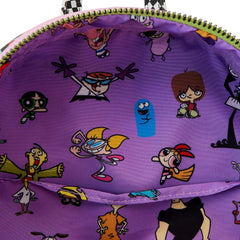 LOUNGEFLY Cartoon Network Retro Collage Mini Backpack