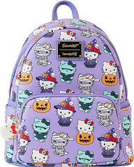 LOUNGEFLY Sanrio Hello Kitty Spooky Halloween Backpack