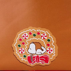 LOUNGEFLY Peanuts Snoopy Gingerbread House Scented Mini Backpack