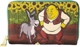 LOUNGEFLY DreamWorks Shrek Spring Vibes Zip Around Wallet