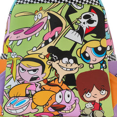 LOUNGEFLY Cartoon Network Retro Collage Mini Backpack