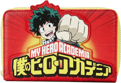 Loungefly My Hero Academia Izuku Punch Zip Around Wallet