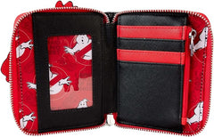 LOUNGEFLY Ghostbusters Logo Zip-Around Wallet