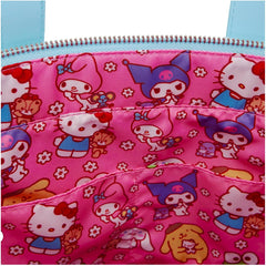 Loungefly Sanrio Cinnamoroll Sherpa Tote Bag