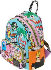 LOUNGEFLY Cartoon Network Retro Collage Mini Backpack