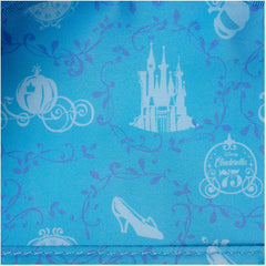 LOUNGEFLY Disney Cinderella 75th Anniversary Lenticular Mini Backpack
