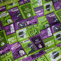 LOUNGEFLY Beetlejuice Beetlejuice Ghost House Glow Crossbody Bag