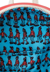 LOUNGEFLY Where's Waldo Cosplay Mini Backpack