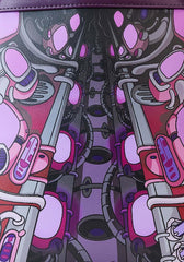 LOUNGEFLY Nickelodeon Invader Zim Secret Lair Mini Backpack