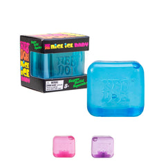Schylling Needoh NeeDohween Baby Boos Glow in the Dark & Nice Ice Baby Squishy TEENIE Combo – Glow in the Dark Ghosts & Super Solid Squish, Nice Ice Baby Color May Vary