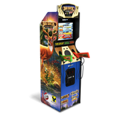 Arcade1Up Big Buck Hunter Pro Deluxe Arcade Machine, built for your home, 5-foot-tall stand-up cabinet, 4 classic games, and 17-inch screen