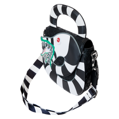 LOUNGEFLY Beetlejuice Sandworm Crossbody Bag