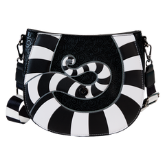 LOUNGEFLY Beetlejuice Sandworm Crossbody Bag