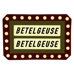 LOUNGEFLY Beetlejuice Here Lies Betelgeuse Large Cardholder