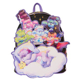 LOUNGEFLY Carebears X Universal Monsters Scary Dreams Mini Backpack