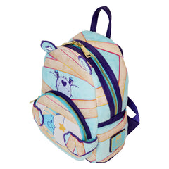 LOUNGEFLY Carebears X Universal Monsters Bedtime Bear Mummy Mini Backpack