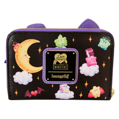 LOUNGEFLY Carebears X Universal Monsters Scary Dreams Zip Around Wallet