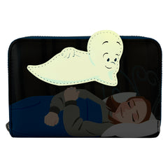 LOUNGEFLY Universal Casper The Friendly Ghost Halloween Zip Around Wallet