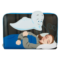 LOUNGEFLY Universal Casper The Friendly Ghost Halloween Zip Around Wallet