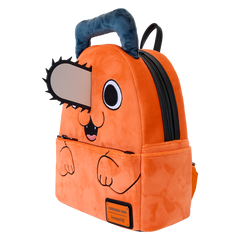 LOUNGEFLY Chainsaw Man Pochita Plush Mini Backpack
