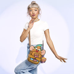 Loungefly Disney Cinderella 75th Anniversary Gus Crossbuddies Bag