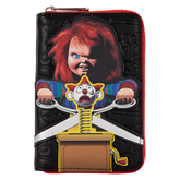 LOUNGEFLY Universal Chucky Zip Around Wallet