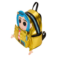 LOUNGEFLY Laika Coraline Doll Cosplay Mini Backpack