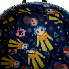 LOUNGEFLY Laika Coraline Doll Cosplay Mini Backpack