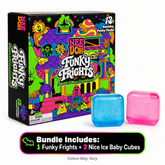 Schylling Needohween Funky Frights Squish-O-Ween Countdown Set + 2 Nice Ice Baby (Random Colors)