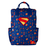LOUNGEFLY DC Superman Nylon Full-Size Backpack