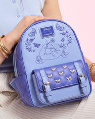 LOUNGEFLY Disney Winnie the Pooh Eeyore Embroidered Mini Backpack