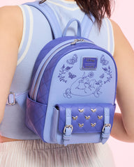 LOUNGEFLY Disney Winnie the Pooh Eeyore Embroidered Mini Backpack