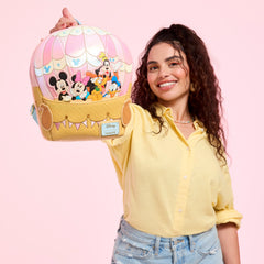 Loungefly Disney Mickey & Friends Figural Hot Air Mini Backpack