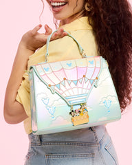 LOUNGEFLY Disney Mickey & Friends Hot Air Balloon Crossbody Bag