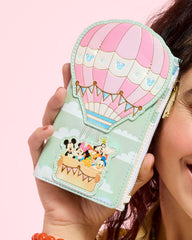 LOUNGEFLY Disney Mickey & Friends Hot Air Balloon Wallet