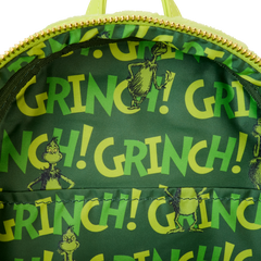 Loungefly Dr Seuss Plush Grinch Light Up Cosplay Mini Backpack