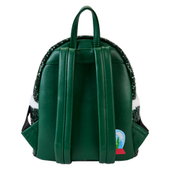 LOUNGEFLY Elf Buddy Sequin Cosplay Mini Backpack