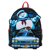 LOUNGEFLY Ghostbusters Stay Puft Ecto-1 Light Up Mini Backpack