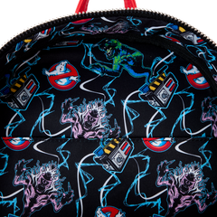 LOUNGEFLY Ghostbusters Stay Puft Ecto-1 Light Up Mini Backpack