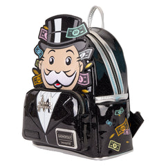 LOUNGEFLY Hasbro Monopoly Pennybags Mini Backpack
