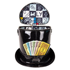 LOUNGEFLY Hasbro Monopoly Top Hat Crossbody Bag