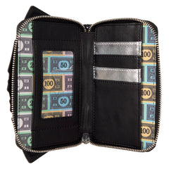 LOUNGEFLY Hasbro Monopoly Money Zip Around Wallet