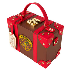 LOUNGEFLY Harry Potter Hogwarts Express Luggage Trunk Crossbody Bag