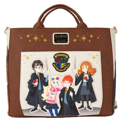 LOUNGEFLY Harry Potter Hogwarts Convertible Backpack & Tote Bag