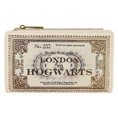 LOUNGEFLY Harry Potter Hogwarts Express Ticket Bifold Wallet