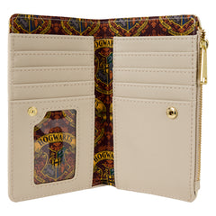 LOUNGEFLY Harry Potter Hogwarts Express Ticket Bifold Wallet