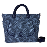 LOUNGEFLY Denim Convertible Tote Bag